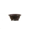 Горшок для бонсай Канеко 15,5х15,5хH6,5 см коричневый фото 1 &mdash; Luxurybonsai.ru