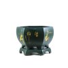 Горшок для бонсай Такэсита 30х30хH19 см темно-изумрудный фото 1 &mdash; Luxurybonsai.ru