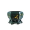 Горшок для бонсай Такэсита 30х30хH19 см темно-изумрудный фото 2 &mdash; Luxurybonsai.ru